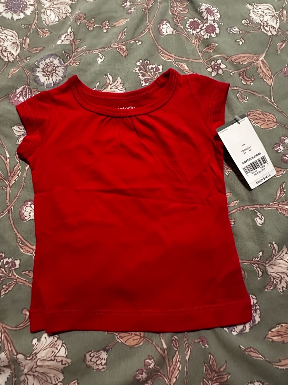 Baby Girl Short Sleeve Top NWT 3M